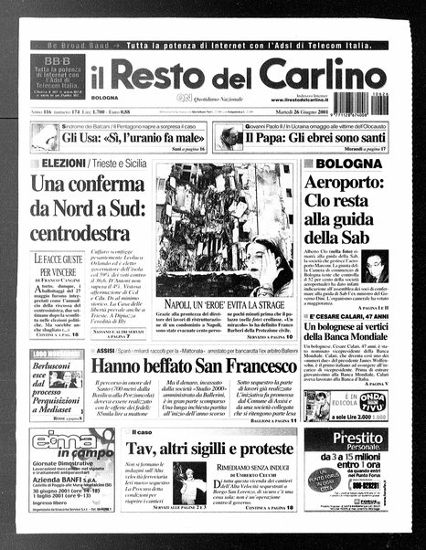 Il Resto del Carlino : giornale dell'Emilia